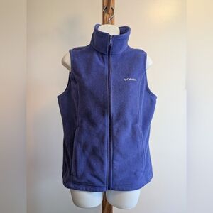 Columbia Purple Fleece Vest